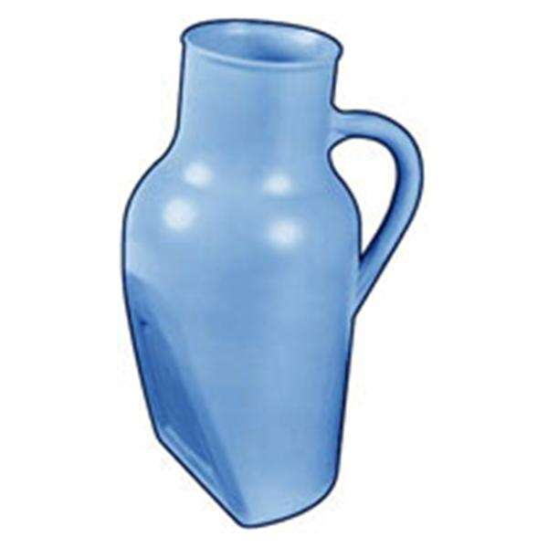 Urinal Patient 1-3/4qt Aqua Plastic Male With No Lid Ea